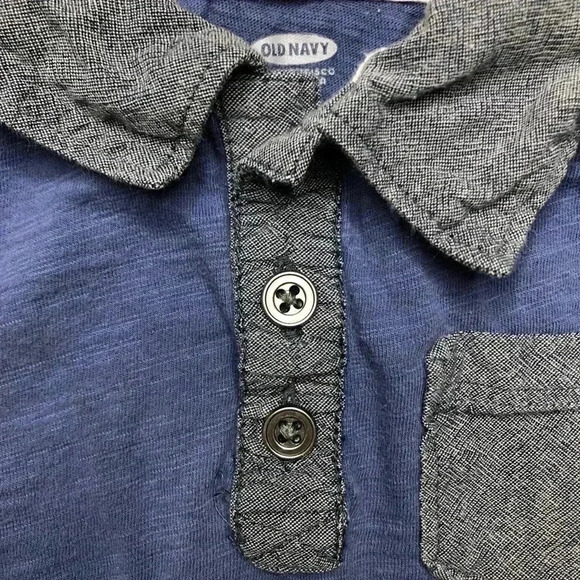 Old Navy  Long Sleeved Collared Shirt Size 3T - Picture 4 of 16